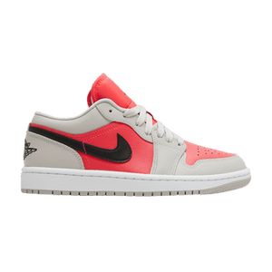 Wmns Air Jordan 1 Low 'Light Iron Ore Siren Red'