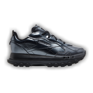Cardi B x Reebok Wmns Classic Leather 'Black Dark Silver'