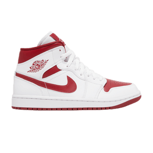 Wmns Air Jordan 1 Mid 'White Pomegranate'