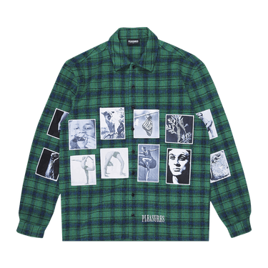 Pleasures Vodka Flannel 'Green'