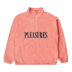 Pleasures Searching Quarter Zip 'Peach'
