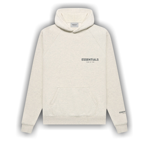 Fear of God Essentials Pullover Hoodie 'Light Heather Oatmeal'
