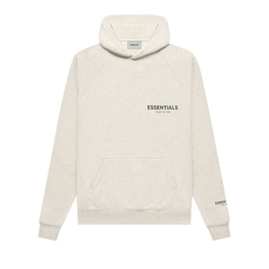 Fear of God Essentials Pullover Hoodie 'Light Heather Oatmeal'