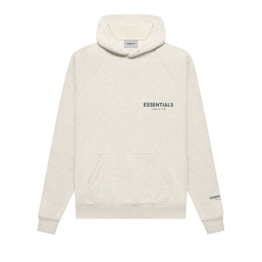 Fear of God Essentials Pullover Hoodie 'Light Heather Oatmeal'