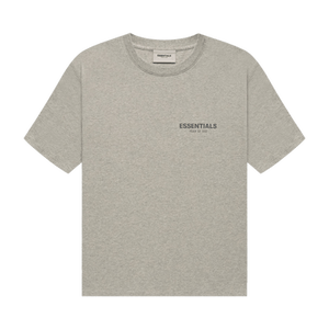 Fear of God Essentials Short-Sleeve Tee 'Dark Heather Oatmeal'