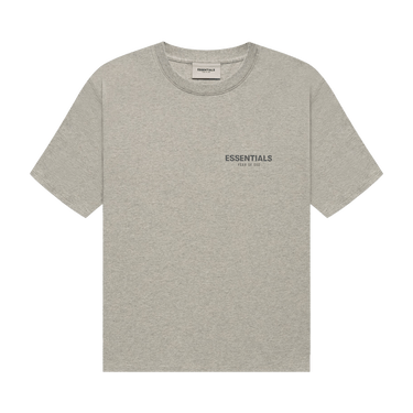 Fear of God Essentials Short-Sleeve Tee 'Dark Heather Oatmeal'