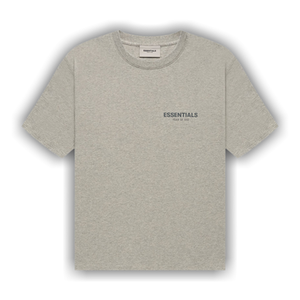 Fear of God Essentials Short-Sleeve Tee 'Dark Heather Oatmeal'