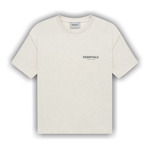 Fear of God Essentials Short-Sleeve Tee 'Light Heather Oatmeal'