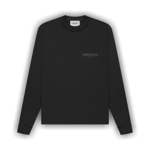Fear of God Essentials Long-Sleeve Tee 'Black'