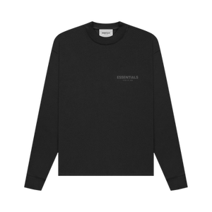 Fear of God Essentials Long-Sleeve Tee 'Black'