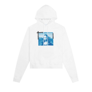 Off-White Monalisa Over Hoodie 'White/Blue'