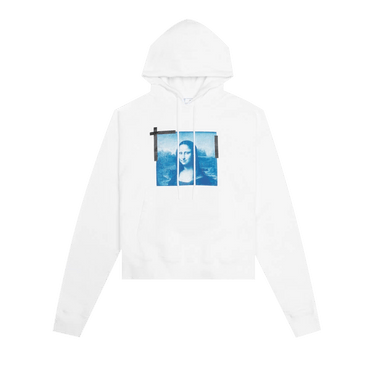 Off-White Monalisa Over Hoodie 'White/Blue'