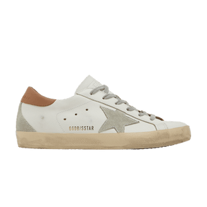 Golden Goose Wmns Superstar 'White Light Brown'