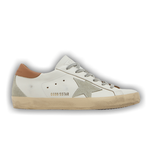 Golden Goose Wmns Superstar 'White Light Brown'
