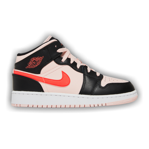 Air Jordan 1 Mid GS 'Black Pink Crimson'