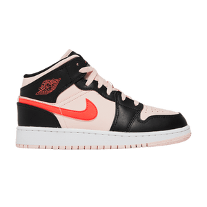 Air Jordan 1 Mid GS 'Black Pink Crimson'