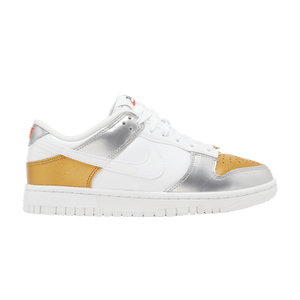 Nike Wmns Dunk Low SE 'Silver Gold Metallic'