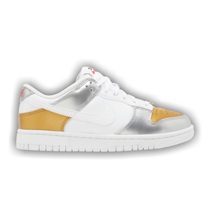 Nike Wmns Dunk Low SE 'Silver Gold Metallic'