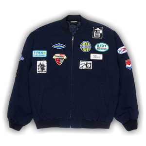 Pleasures Worms Mechanic Jacket 'Navy'