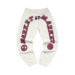 Market Cali Arc Peace Sweatpants 'Cream'