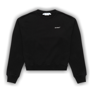 Off-White Caravag Arrow Over Crewneck 'Black/White'