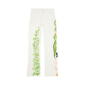 Off-White Babybrush Contour Jeans 'White/Multicolor'