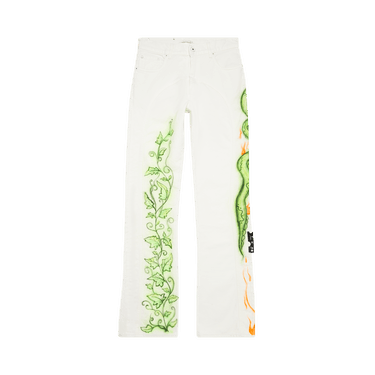 Off-White Babybrush Contour Jeans 'White/Multicolor'