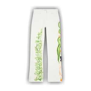 Off-White Babybrush Contour Jeans 'White/Multicolor'