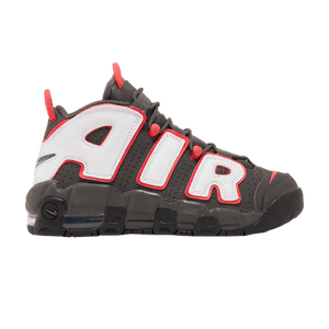 Nike Air More Uptempo GS 'Medium Ash Siren Red White'