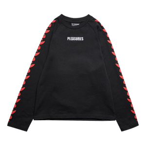 Pleasures PB Raglan Long-Sleeve 'Black'