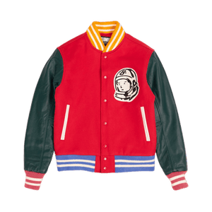 Billionaire Boys Club Letterman Jacket 'Lollipop Red'