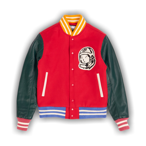 Billionaire Boys Club Letterman Jacket 'Lollipop Red'