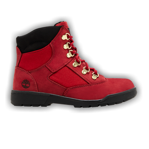 Timberland 6 Inch Field Boot Junior 'Dark Red Black'