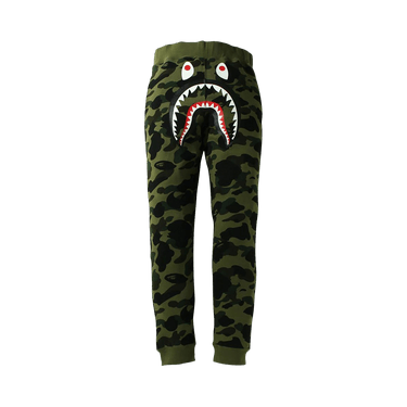 BAPE 1st Camo Shark Slim Fit Sweatpants 'Green'