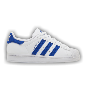 Adidas Superstar J 'White Royal Blue'