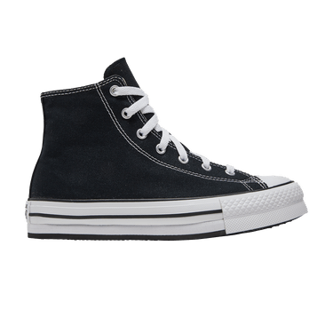 Converse Chuck Taylor All Star Lift Platform Canvas High GS 'Black'