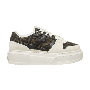 Fendi Wmns Match Platform 'FF Motif - White Brown'