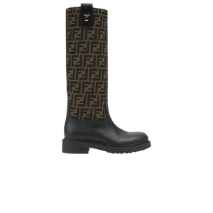 Fendi Wmns Filo Boot 'FF Motif - Brown'