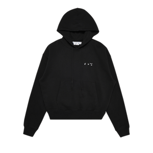 Off-White Caravag Paint Over Hoodie 'Black'