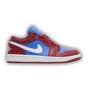 Wmns Air Jordan 1 Low 'Deep Red Blue'