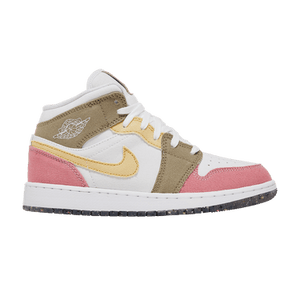 Air Jordan 1 Mid SE GS 'Pastel Grind'