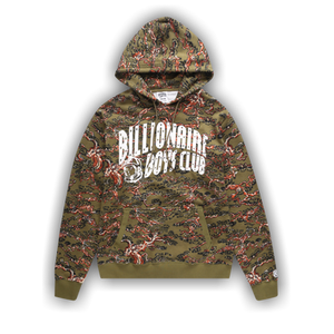 Billionaire Boys Club Camo Arch Hoodie 'Olive Drab'
