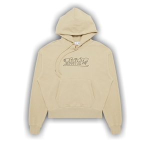 Off-White Figure Of Speech Over Hoodie 'Dark Sand'