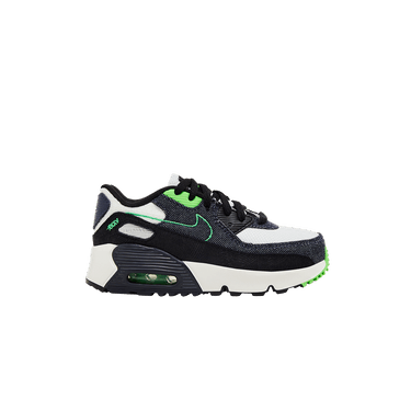 Nike Air Max 90 Leather SE TD 'Black Scream Green'