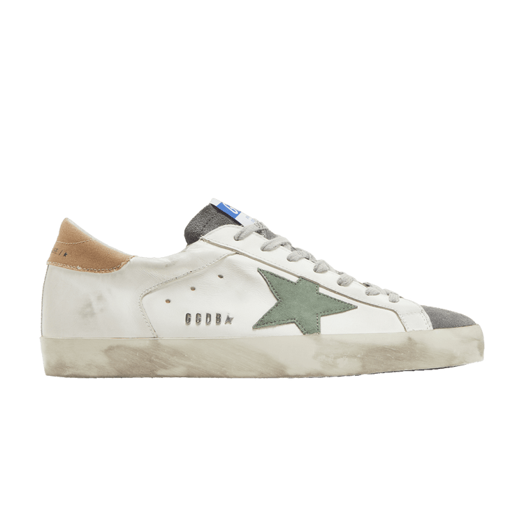 Golden Goose Superstar 'White Military Green' GMF00103 F002538 81526