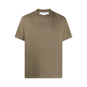 Off-White Diag Tab Slim Tee 'Army'
