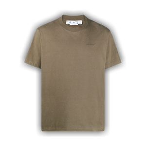 Off-White Diag Tab Slim Tee 'Army'