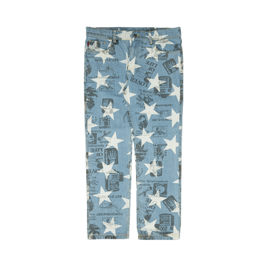 Pleasures Poppy Denim Pant 'Blue'