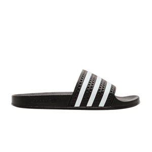 Adidas Adilette Slide J 'Black White'