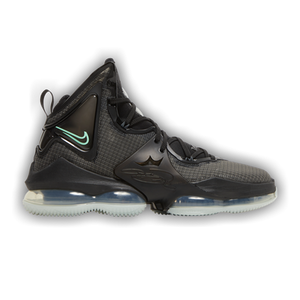 Nike LeBron 19 'Black Green Glow'